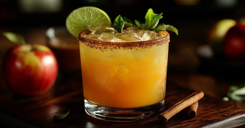 Apple Cider Mezcal Margarita